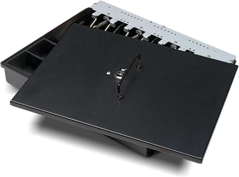 Safescan 4141L Coperchio per cassetti portamonete - Compatibile con SD-4141 e HD-4141S - Design resistente e durevole - Facile da installare Safescan 4141L Coperchio per cassetti portamonete - Compatibile con SD-4141 e HD-4141S - Design resistente e durevole - Facile da installare