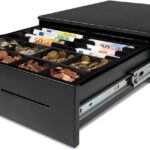 Safescan HD-4142 Cassetto portamonete per uso intensivo - 8 scomparti per monete e banconote - fino a 2 milioni di aperture - Microinterruttore