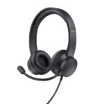 Trust Ayda Cuffie con microfono USB - Archetto regolabile - Comandi sulle cuffie - Colore nero