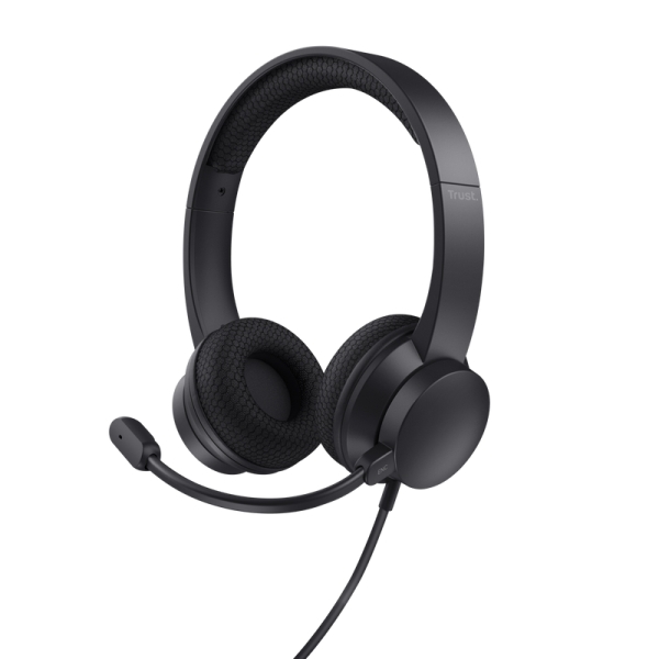 Trust Ayda Cuffie con microfono USB - Cancellazione del rumore - Archetto regolabile - Comandi sulle cuffie - Cavo da 1 Trust Ayda Cuffie con microfono USB - Cancellazione del rumore - Archetto regolabile - Comandi sulle cuffie - Cavo da 1
