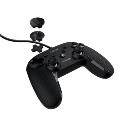 Trust Controller per gaming Muta - Cavo da 3 metri - Grilletto sensibile alla pressione - Personalizzabile - 15 pulsanti - Levetta analogica