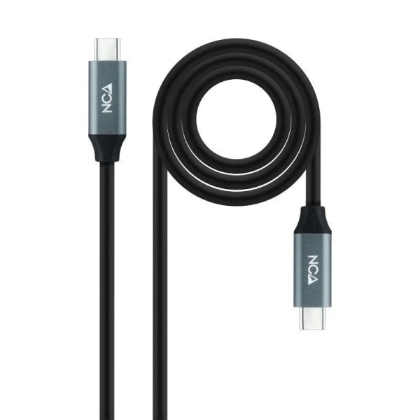 Nanocavo Cavo USB 3.2 Gen2x2 100W 4K/60Hz USB-C M/M - Lunghezza 3 m - Colore nero Nanocavo Cavo USB 3.2 Gen2x2 100W 4K/60Hz USB-C M/M - Lunghezza 3 m - Colore nero