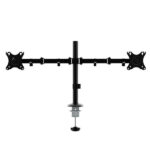 Unykach UK1422 Supporto da tavolo con braccio articolato per 2 monitor da 10"-32" - Girevole