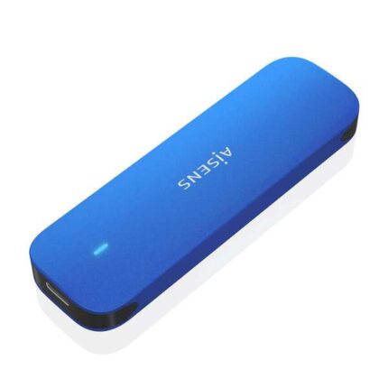 Aisens Box esterno M.2 (NGFF) ASM2-026Blu NVMe a USB3.2 GEN2 - Colore blu
