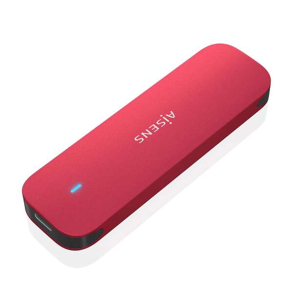 Aisens Box esterno M.2 (NGFF) ASM2-027Red NVMe a USB3.2 GEN2 - Colore rosso Aisens Box esterno M.2 (NGFF) ASM2-027Red NVMe a USB3.2 GEN2 - Colore rosso
