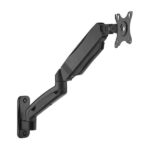 Aisens Supporto a parete PRO contrappeso girevole e inclinabile per monitor/TV 9 kg (3 perni - 1 braccio) da 17-32 - Colore nero