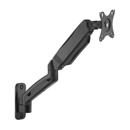 Aisens Supporto a parete PRO contrappeso girevole e inclinabile per monitor/TV 9 kg (3 perni - 1 braccio) da 17-32 - Colore nero