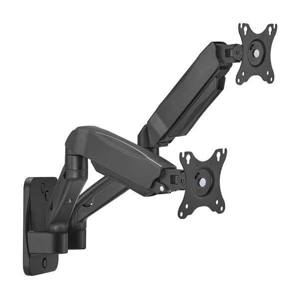 Aisens Supporto a parete PRO Contrappeso girevole e inclinabile per monitor/TV 9 kg (3 perni - 2 bracci) da 17-32 - Colore nero Aisens Supporto a parete PRO Contrappeso girevole e inclinabile per monitor/TV 9 kg (3 perni - 2 bracci) da 17-32 - Colore nero