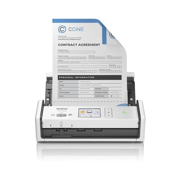 Brother ADS1800W Scanner per documenti WiFi Duplex - Fino a 30 ppm - Alimentatore automatico Brother ADS1800W Scanner per documenti WiFi Duplex - Fino a 30 ppm - Alimentatore automatico