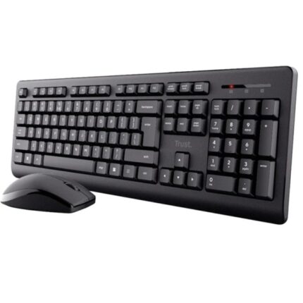 Trust Primo Pack tastiera USB wireless + mouse USB wireless a 3 pulsanti