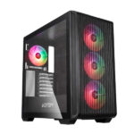 Abysm Danube Kamp BX300 Black Case Torre ATX