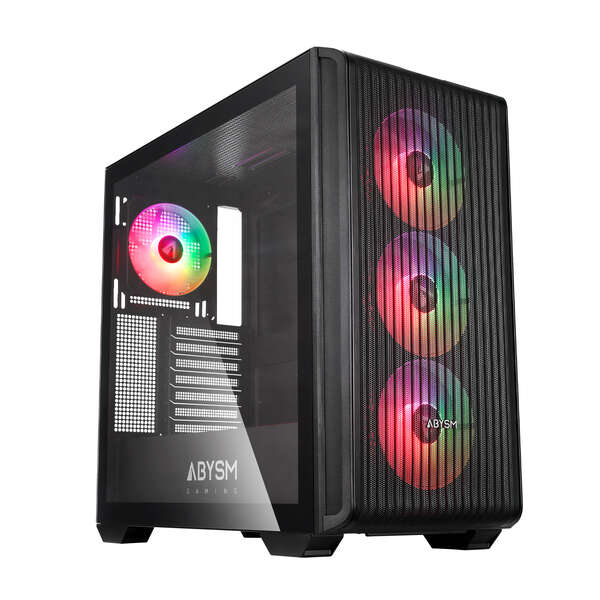 Abysm Danube Kamp BX300 Black Case Torre ATX Abysm Danube Kamp BX300 Black Case Torre ATX