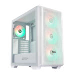 Abysm Danube Kamp BX300 White Case Torre ATX