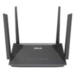 Asus RT-AX52 Router AX1800 WiFi 6 Dual Band AiMesh - Fino a 1800 Mbps - 4 porte RJ45 LAN - 4 antenne esterne