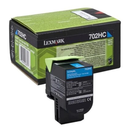 Lexmark CS310/CS410/CS510 Ciano Cartuccia toner originale - 70C2HC0/70C2HCE/70C0H20/702HC