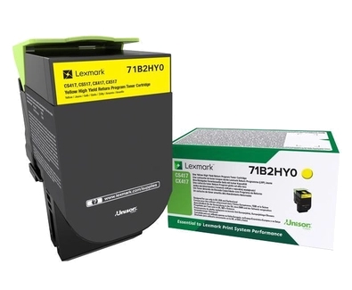 Lexmark CS417/CX417/CS517/CX517 Cartuccia toner originale giallo - 71B2HY0/71B0H40