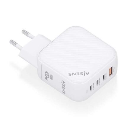 Caricabatterie GAN Aisens da 100 W - 3xUSB-C PD3.0 QC4.0 - 1xUSB-A QC3.0