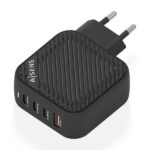 Caricabatterie GAN Aisens da 100 W - 3xUSB-C PD3.0 QC4.0 - 1xUSB-A QC3.0