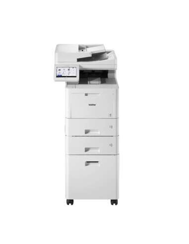 Brother MFC-L9630CDNTZ Stampante multifunzione laser a colori duplex Fax 40 ppm + vassoio aggiuntivo da 500 fogli + tavolo di appoggio