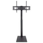 Tooq Mirage Supporto da pavimento con regolazione dell'altezza per schermi da 37"-70" - Colore nero