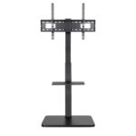 Tooq Moon Supporto da pavimento con regolazione dell'altezza per schermi da 37"-75" - Colore nero