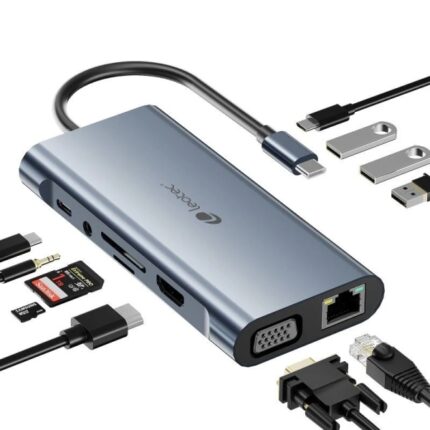 Leotec Adattatore 11 in 1 USB-C a 1xHDMI