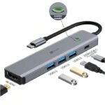 Leotec Adattatore 5 in 1 USB-C a 1xHDMI
