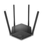 Mercusys MR60X Router wireless WiFi 6 dual band - 3 porte 10/100/1000 Mbps - 4 antenne 5 dBi