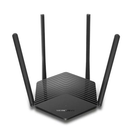 Mercusys MR60X Router wireless WiFi 6 dual band - 3 porte 10/100/1000 Mbps - 4 antenne 5 dBi
