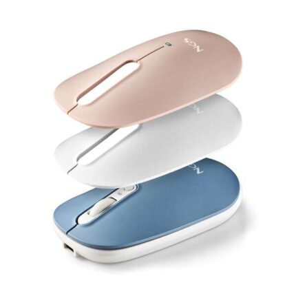 Mouse wireless ricaricabile multimodale e silenzioso NGS - 2 gusci di ricambio - 4 pulsanti