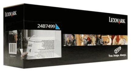 Lexmark 24B7499 Ciano Cartuccia toner originale - 24B7499