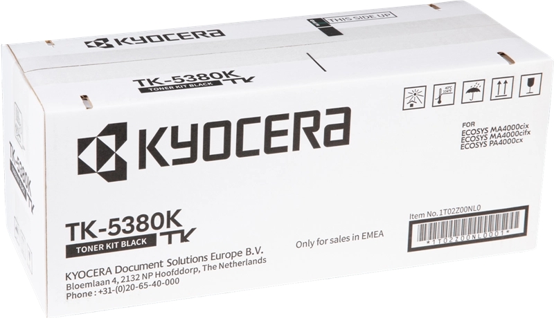 Kyocera TK5380 Nero Cartuccia toner originale - 1T02Z00NL0/TK5380K Kyocera TK5380 Nero Cartuccia toner originale - 1T02Z00NL0/TK5380K