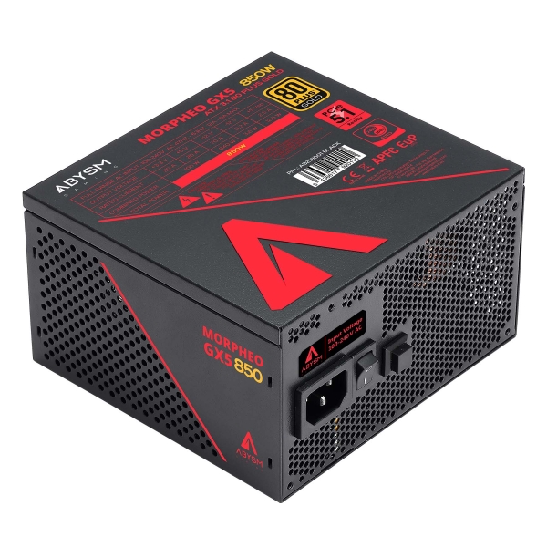 Abysm Gaming Morpheo GX5 850W Alimentatore 80 Plus Gold Full Modular 850W ATX - Ventola 120 mm Abysm Gaming Morpheo GX5 850W Alimentatore 80 Plus Gold Full Modular 850W ATX - Ventola 120 mm