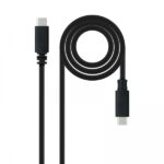 Nanocavo Cavo USB 2.0 3A - Tipo USB-C/M-USB-C/M - 1