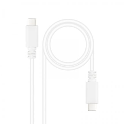 Nanocavo Cavo USB 2.0 3A - Tipo USB-C/M-USB-C/M - 1