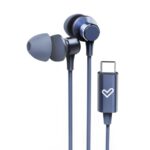 Energy Sistem Metallized Cuffie con cavo di tipo C - Microfono - Controller a 3 pulsanti - Custodia da trasporto - Colore blu