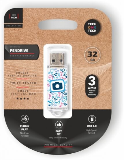 TechOneTech Be Super Foto Dream Memoria USB 2.0 32 GB (chiavetta USB)