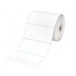 Brother Confezione da 8 rotoli di etichette pretagliate a trasferimento termico - 1.000 etichette per rotolo - Dimensioni 60 x 40 mm