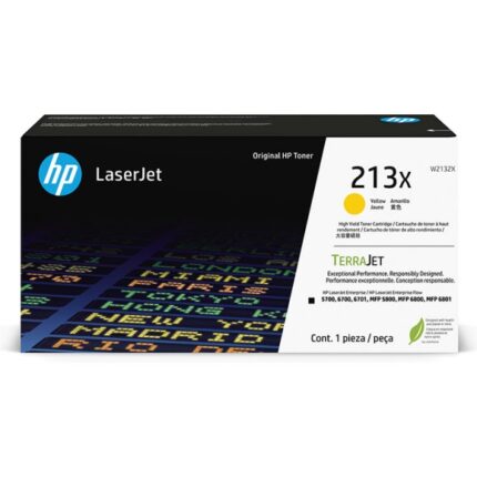 HP W2132X Giallo Cartuccia toner originale - 213X