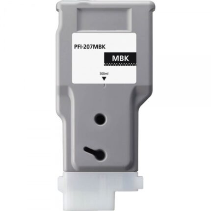 Canon PFI207 Nero opaco Cartuccia di inchiostro pigmentato generico - Sostituisce PFI207MBK/8788B001