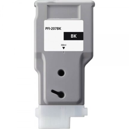 Canon PFI207 Nero Cartuccia d'inchiostro generica - Sostituisce PFI207BK/8789B001