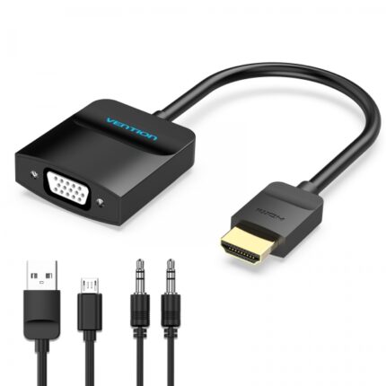 Vention Convertitore HDMI maschio a VGA femmina con jack da 3