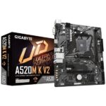 Gigabyte A520M K V2 Scheda madre AMD A520 AM4 2x DDR4 - HDMI