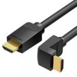Vention Cavo HDMI maschio a HDMI maschio 4K 2.0 angolato a 90º - 2 m - Colore nero