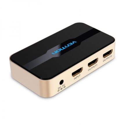Vention Duplicatore HDMI maschio a 2xHDMI femmina - Colore oro
