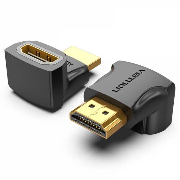 Vention Adattatore HDMI maschio a HDMI femmina 270º 4K - Colore nero Vention Adattatore HDMI maschio a HDMI femmina 270º 4K - Colore nero