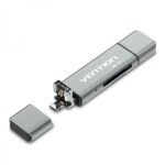 Lettore di schede esterno USB 2.0 Vention - Colore grigio