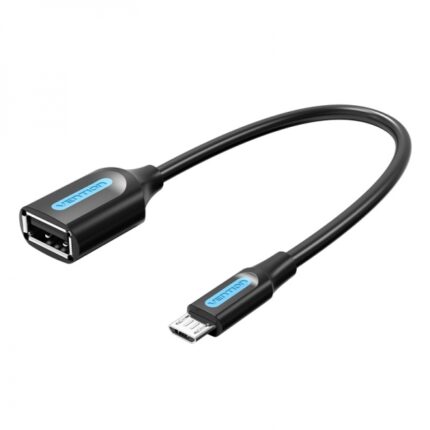 Cavo OTG USB 2.0 Micro-B maschio a USB A femmina Vention - 0