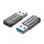 Vention Adattatore USB 3.0 maschio a USB-C femmina - Colore grigio