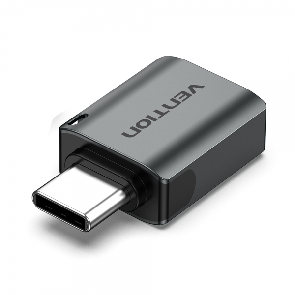 Adattatore Vention da USB-C maschio a USB 3.0 femmina - Colore grigio Adattatore Vention da USB-C maschio a USB 3.0 femmina - Colore grigio